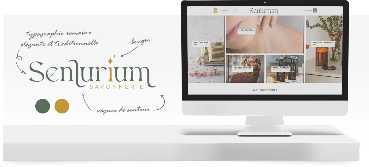 Création de logo pour l'entreprise Senturium